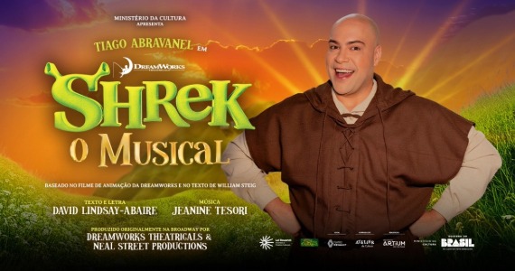 Shrek – O Musical estreia em São Paulo com Tiago Abravanel