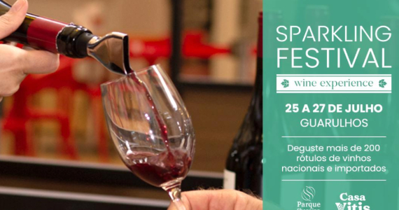 Sparkling Festival leva 200 rótulos de vinhos a Guarulhos
