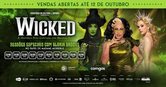 Gloria Groove assume papel em Wicked em curta temporada