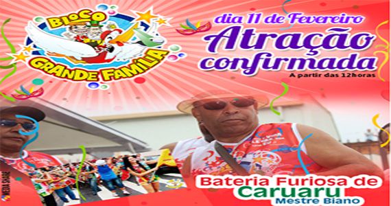 Carnaval 2017 com o bloco Grande Família com concentração no Bar do Júlio Eventos BaresSP 570x300 imagem