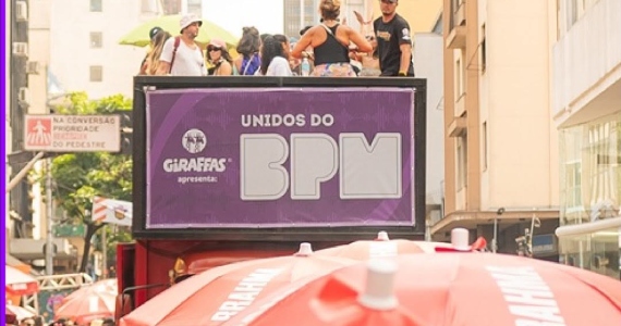 Bloco Unidos do BPM na Rua Augusta