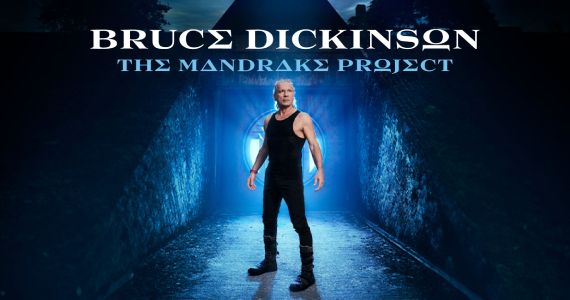 Bruce Dickinson anuncia 'The Mandrake Project' na Vibra São Paulo