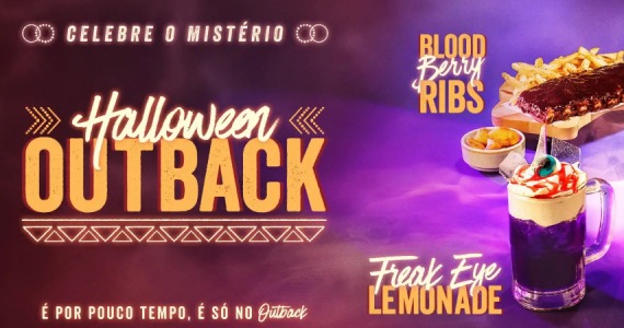 Halloween no Outback Steakhouse - Morumbi Shopping