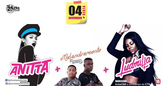 PRE-PA-RA que tem Anitta, Ludmilla e Mcs Nandinho e Nego Bam no palco do Centro de Tradições Nordestinas  Eventos BaresSP 570x300 imagem