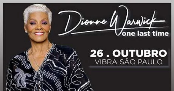 Dionne Warwick na Vibra São Paulo
