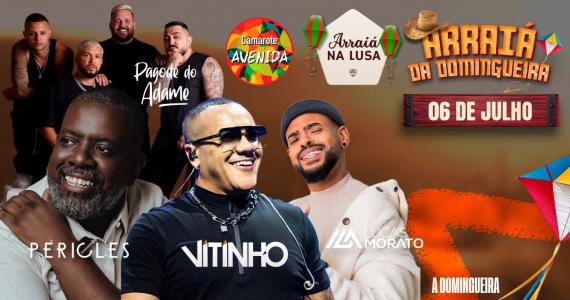 Arraiá da Domingueira Eventos BaresSP 570x300 imagem