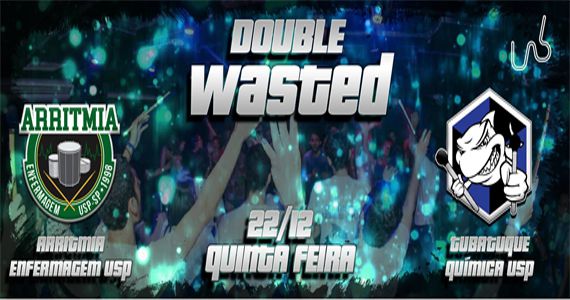 Quinta é dia de Double Wasted com a bateria da USP: Arritmia X Tubatuque na Lab Club Eventos BaresSP 570x300 imagem