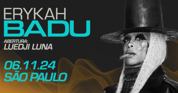 Erykah Badu no Espaço Unimed