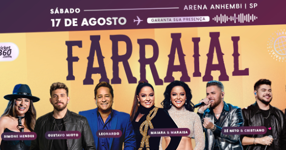 Farraial 2024 na Arena Anhembi Eventos BaresSP 570x300 imagem