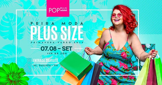 Feira de moda Pop Plus será realizada no Club Homs neste sábado e