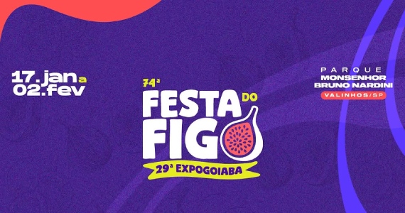 74ª Festa do Figo e 29ª Expogoiaba no Parque Monsenhor Bruno Nardini Eventos BaresSP 570x300 imagem