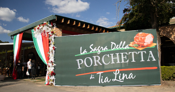 Festival celebra tradição italiana com porchetta, música e experiências culturais em São Roque