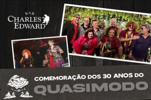30 Anos da Banda Quasímodo no Bar Charles Edward