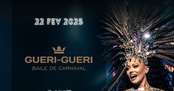 Gueri-Gueri Baile de Carnaval 2025 Eventos BaresSP 570x300 imagem