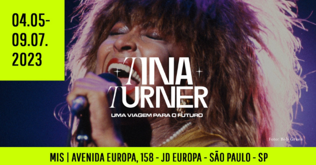 Exposição inédita de Tina Turner no MIS
