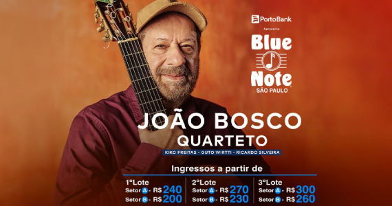 João Bosco no Blue Note São Paulo