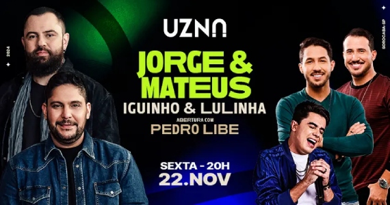 Jorge e Mateus na UZNA