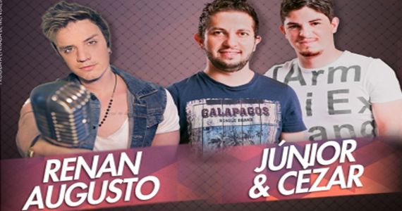 Com repertório atualizado a dupla Junior & Cézar e o cantor Renan Augusto se apresentam no Villa Mix Eventos BaresSP 570x300 imagem