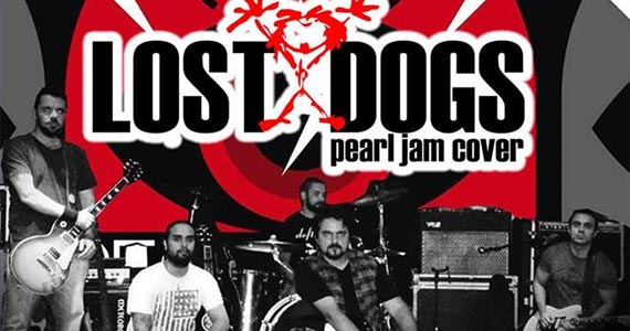 A Banda Lost Dogs apresenta com toda fidelidade os singles de um dos maiores nomes do rock dos anos 90, Pearl Jam, no The Square Open Mall Eventos BaresSP 570x300 imagem