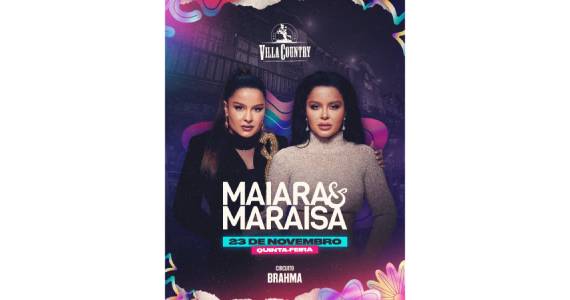 Maiara & Maraisa se apresentam no Villa Country