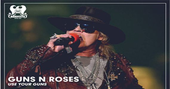 O melhor do Guns n Roses, Van Halen e ACDC (Abertura) no Manifesto Bar Eventos BaresSP 570x300 imagem