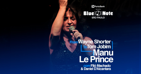 Manu Le Prince no Blue Note São Paulo