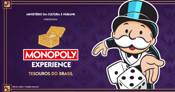 Monopoly Experience: Tesouros do Brasil chega a São Paulo com aventura imersiva
