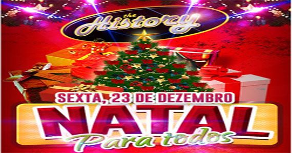 Natal para todos com clássicos dos anos 70,80 e 90 no The History Eventos BaresSP 570x300 imagem