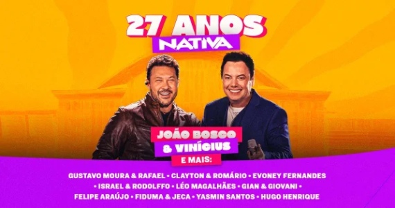 Nativa FM comemora seus 27 anos no Villa Country