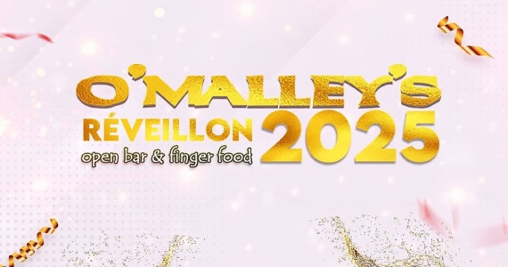 Réveillon 2025 no OMalleys Bar