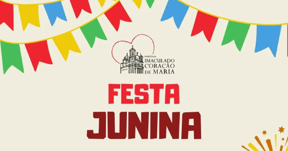 Festa Junina da Paróquia Imaculado Coração de Maria Eventos BaresSP 570x300 imagem