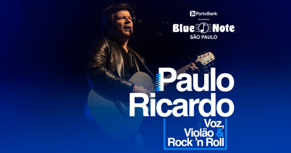 Paulo Ricardo no Blue Note São Paulo