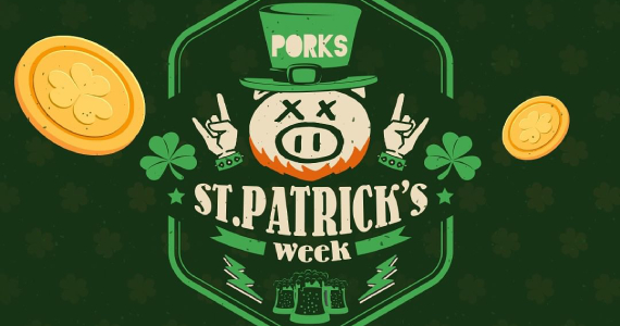 St Patricks Day no Porks Porco & Chope - Augusta