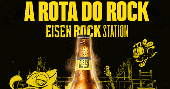 Rota do Rock da Eisenbahn chega a São Paulo com experiências inspiradas no universo do rock
