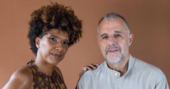 Sandra Fidalgo e Swami Jr. lançam Manhã Azul no Teatro B32