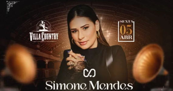Simone Mendes no Villa Country