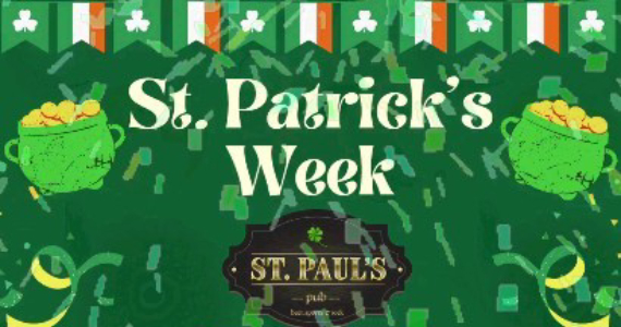 St Patricks Day no St. Pauls Pub