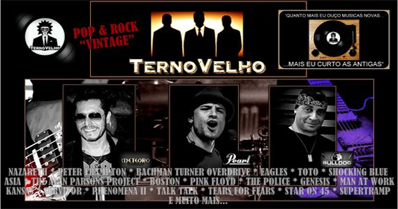 O melhor do pop & rock vintage com a banda Terno Velho com Betto Luck no Duboiê Bar Eventos BaresSP 570x300 imagem