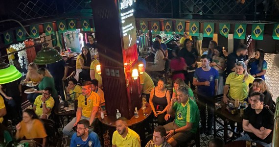 Copa do Mundo no The Blue Pub 