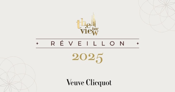 Réveillon 2025 no The View Bar