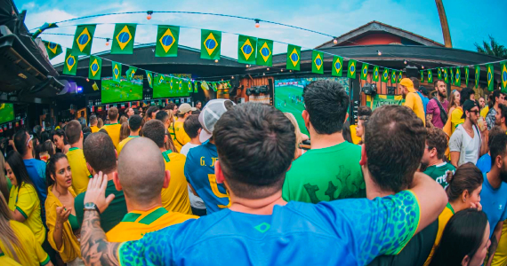 Jogo Brasil X Colômbia - Copa América no Bar Vila 567 Eventos BaresSP 570x300 imagem