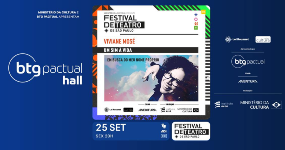 Viviane Mosé apresenta “Um Sim à Vida” no BTG Pactual Hall