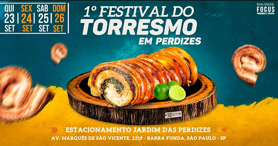 Festival do Torresmo acontece no Jardim das Perdizes