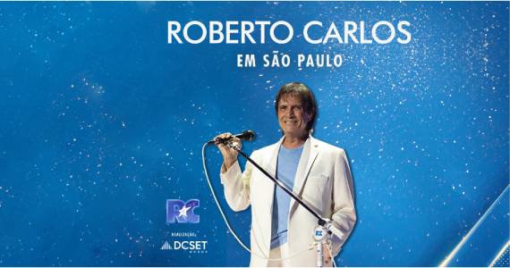 Roberto Carlos se apresenta no Espaço Unimed