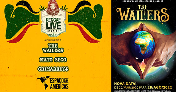 Reggae Live Station convida The Wailers, Mato Seco e Chimarruts