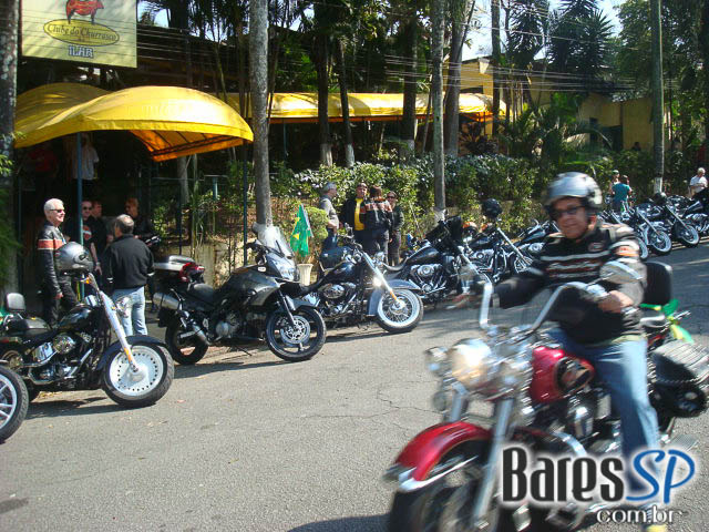 Evento da Harley Davidson no Clube do Churrasco na Ilha 
