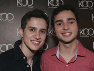 DJs Raphael Carneiro, Jason Salles e Marcel Colpanni animaram a noite de inauguração do Koo Club