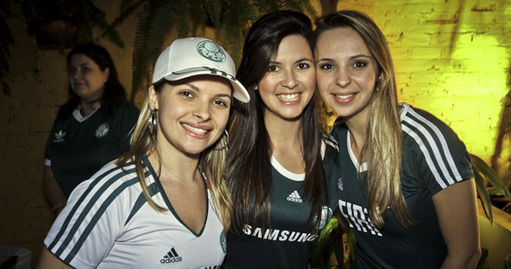 Palmeiras criou bar temático, Casa Palmeiras, na Casa do Espeto para o jogo Palmeiras x Coritiba
