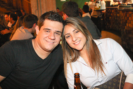 Chopp gelado e croquete de carne no Boteco Ferraz