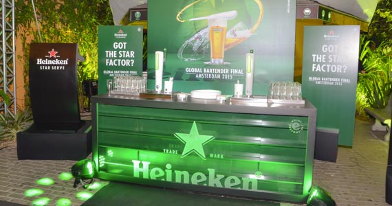 Heineken promoveu etapa nacional de concurso que elegeu o melhor bartender do mundo na Casa 92